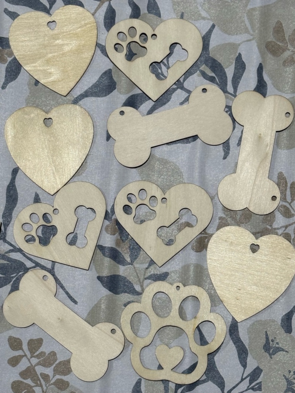 Wooden Pet-Themed Cutouts - Natural Wood - Picture 3 of 3